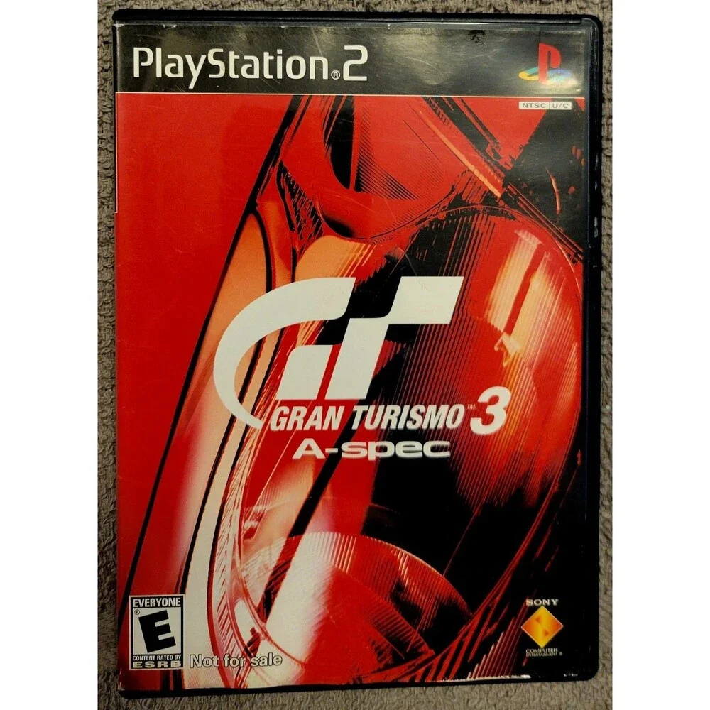 NOT FOR SALE version Gran Turismo 3 A-spec Video Game (Sony PlayStation 2, 2006)